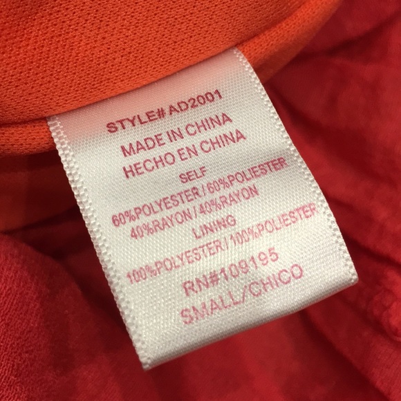 Gorgeous Red coralish high low skirt - Picture 7 of 8